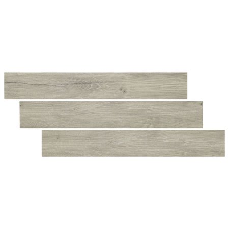 MSI York Gray 1.25" Thick x 12.007" Wide x 47.244" Length Vinyl Stair Tread Eased Edge, 2PK ZOR-LVT-TR-0349